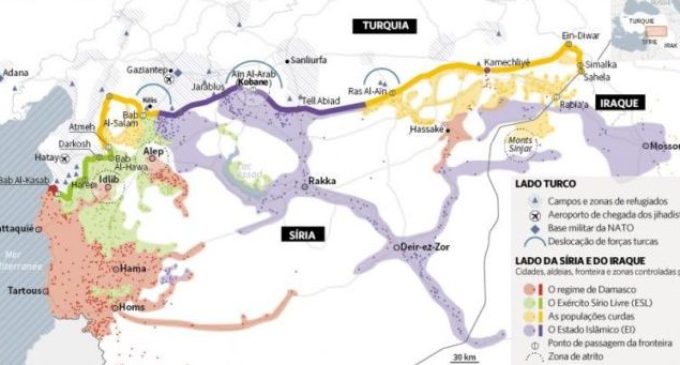 Civis seguem presos em Afrin, entre Síria e Turquia