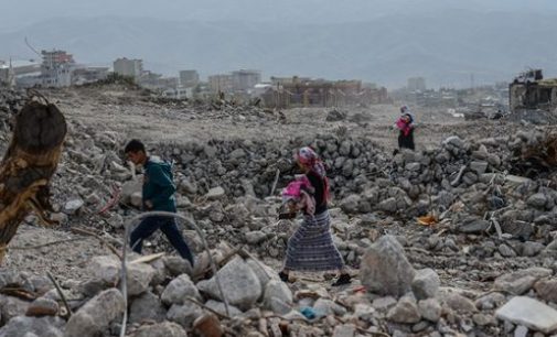 Sirnak na Turquia agora é nada além de escombros