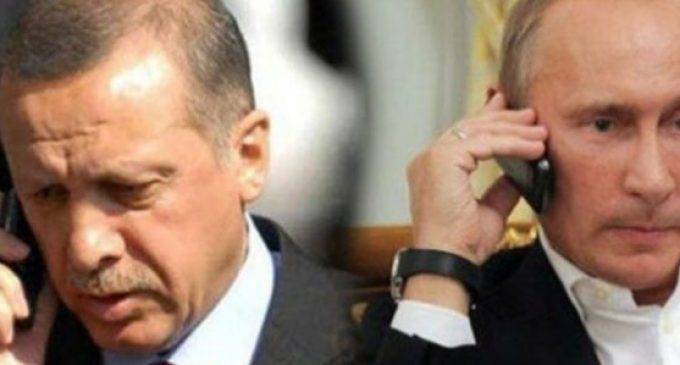 Erdogan e Putin discutem a crise humanitária em Alepo ao telefone