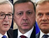 Erdogan se encontrará com Juncker e Tusk