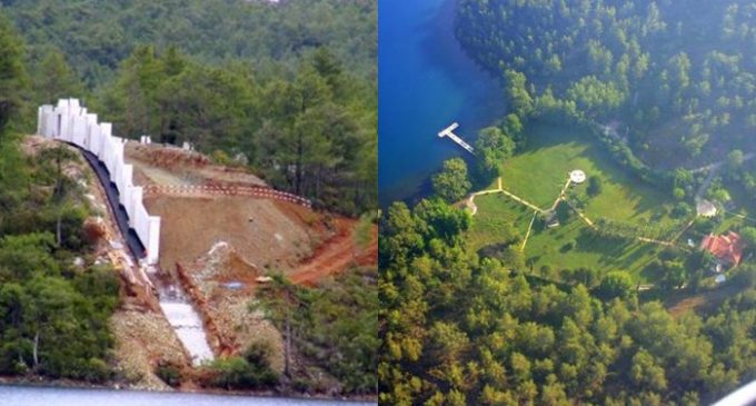 Palácio de verão com 300 quartos em construção para Erdogan