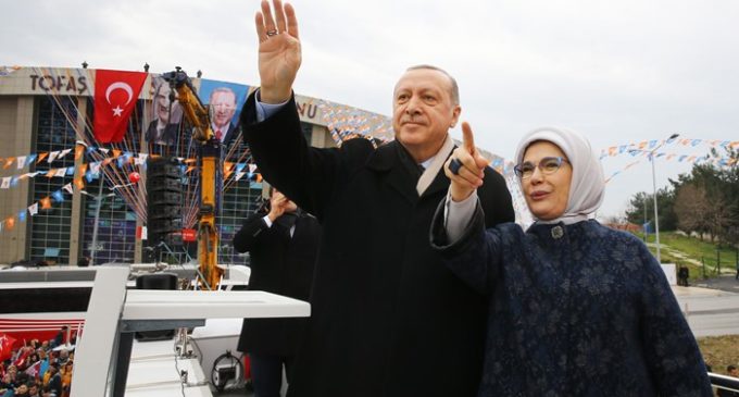 Erdogan ameaça o HDP devido a Afrin: Qualquer um que se opuser a nós será esmagado
