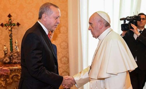 O Encontro do Papa Francisco com Recep Tayyip Erdoğan