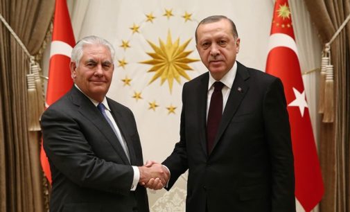 Erdogan descreve ‘explicitamente’ as prioridades da Turquia na reunião com Tillerson