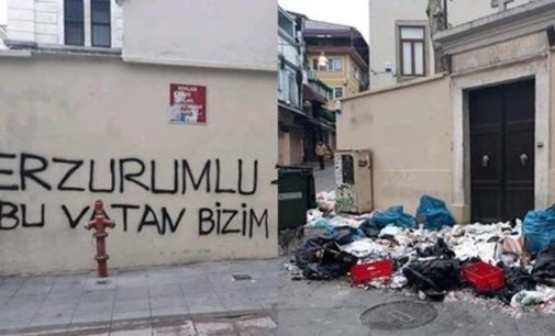 Igreja armênia em Istambul vandalizada por nacionalistas
