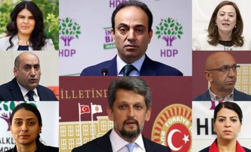 Moções apresentadas contra 8 deputados do HDP por “propaganda terrorista”