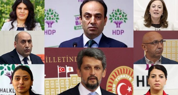 Moções apresentadas contra 8 deputados do HDP por “propaganda terrorista”