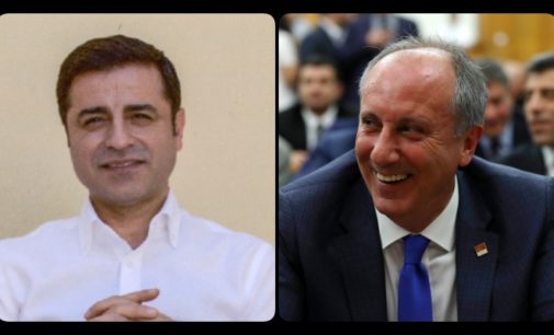 Ince, candidato presidencial do CHP, visita rival Demirtas na prisão