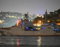 Navios de carga russos sancionados fizeram mais de 100 paradas em portos turcos