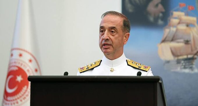 Turquia não quer presença dos EUA ou da OTAN no Mar Negro, diz comandante da marinha