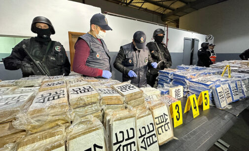 Polícia marroquina apreende 1,4 toneladas de cocaína com destino à Turquia