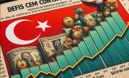 Déficit em conta da Turquia atinge US$ 2,8 bilhões em janeiro