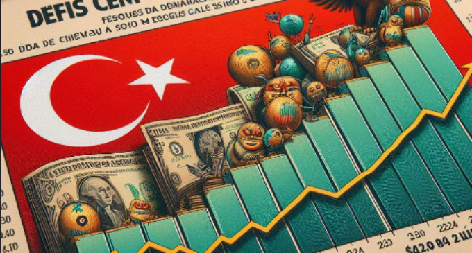 Déficit em conta da Turquia atinge US$ 2,8 bilhões em janeiro