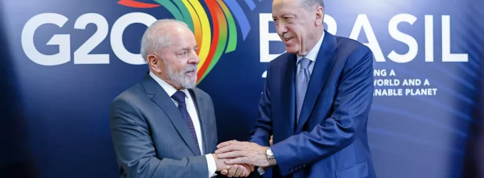 Lula se reúne com Erdogan, Meloni e outros nove líderes neste domingo